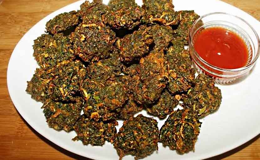 কুমড়ো পাতার বড়া