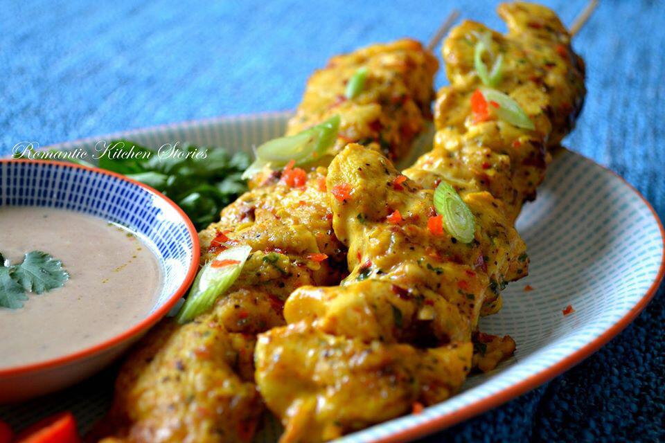 ইন্দোনেশিয়ান ডিশ চিকেন সাতেয়!