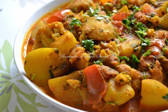 মেথি স্বাদে ফুলকপির কারি!