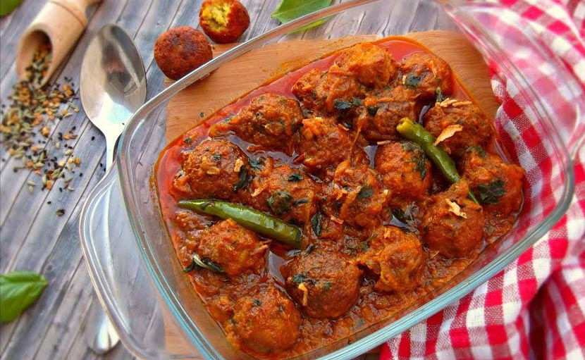 চিংড়ি কোফতা কারি