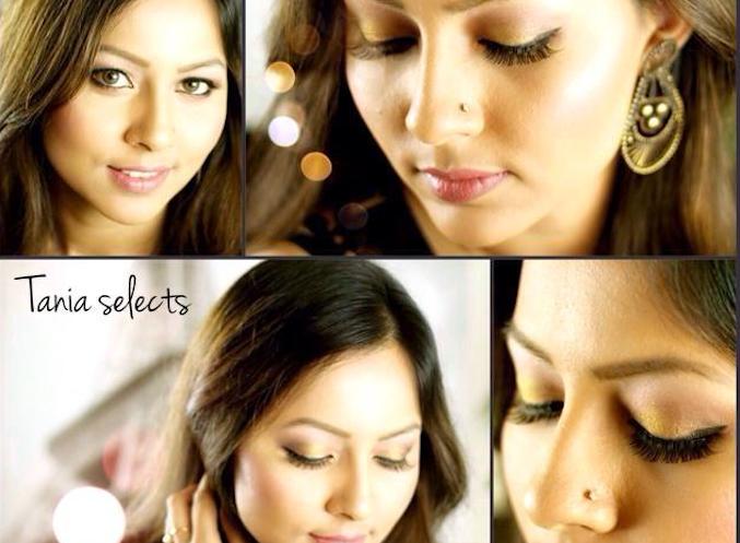 আই মেকাপ ( Warm Look)