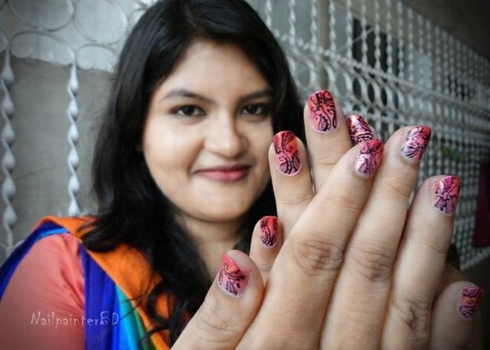 ঈদের জন্য হেনা নেইল আর্ট টিউটোরিয়াল