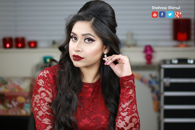 ভ্যালেন্টাইন ডে স্পেশাল গ্ল্যাম মেকাপ লুক