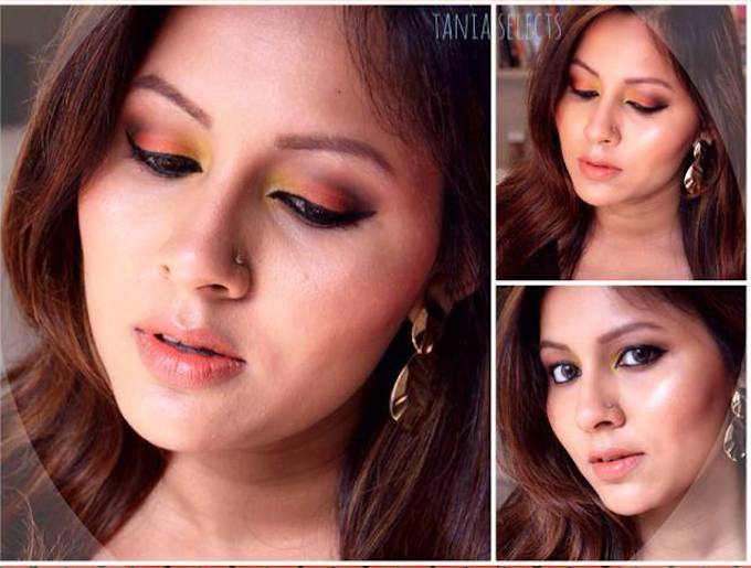 সানসেট ইন্সপায়ার্ড লুক