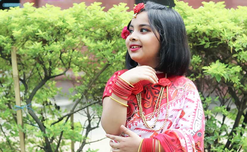 ছোট্ট মেয়ের বৈশাখ | ৩টি সাজে সাজবে আপনার আদরের কন্যাটি!