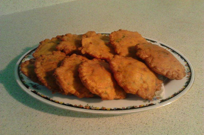 ঝাল পুয়া পিঠা