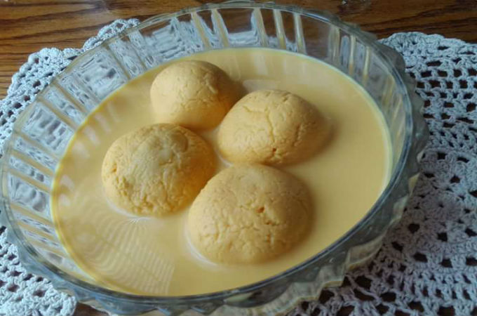 আমের রসমালাই