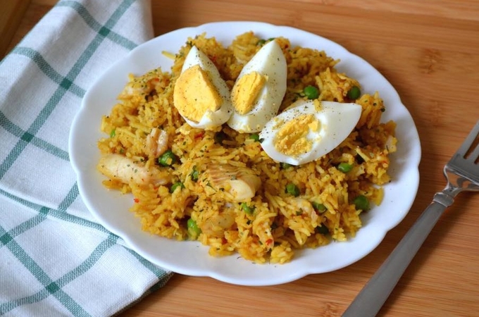 স্পাইসি ফিশ খিচুড়ি