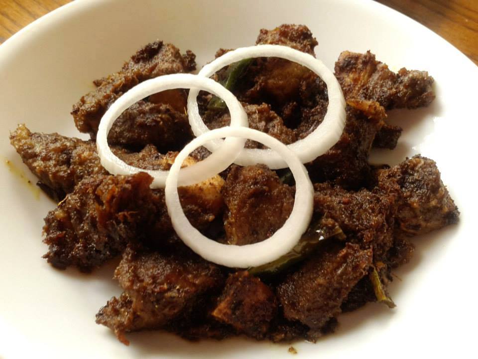 গরুর মাংসের কালাভুনা!