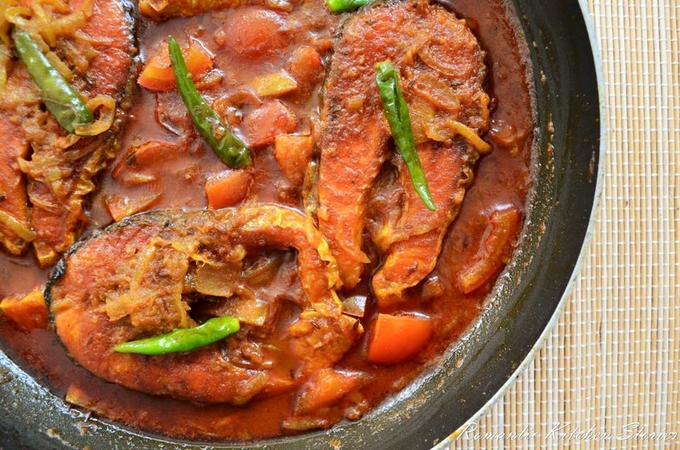 গরম গরম মজাদার মাছের ভুনা