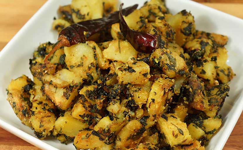 সুস্বাদু মেথি আলু