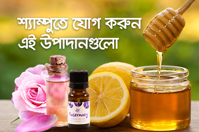 শ্যাম্পুতে যোগ করুন এই উপাদানগুলো