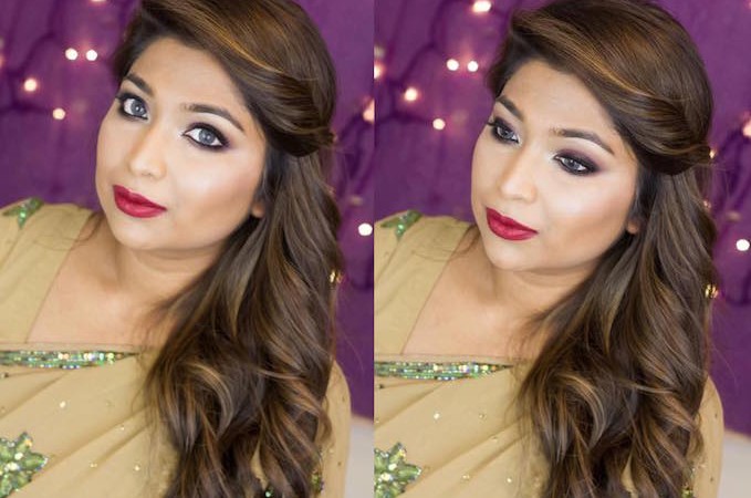 ঈদের রাতের গর্জিয়াস মেকআপ ও হেয়ার স্টাইল