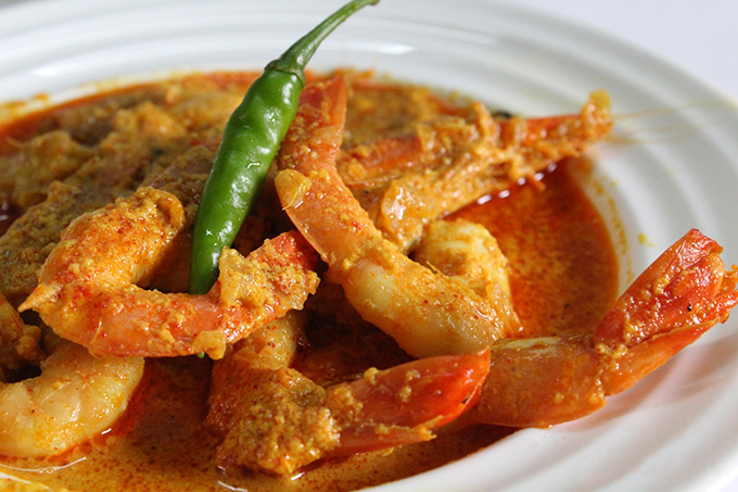 বাগদা চিংড়ির তরকারি