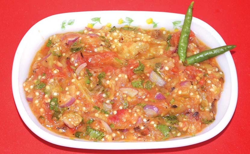 টমেটো বেগুন চাটনি রেসিপি!