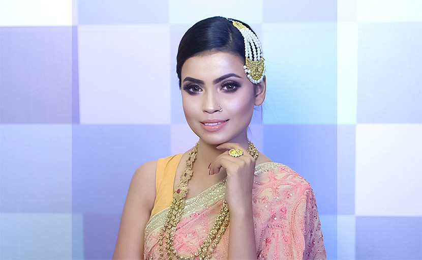 মডার্ন ব্রাইডাল লুক