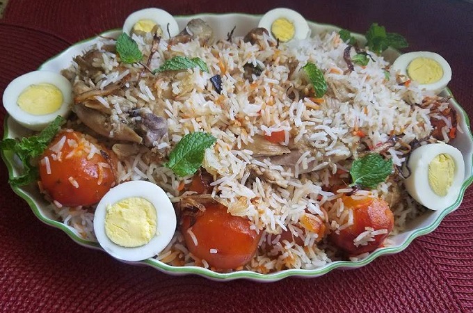 চিকেন দম বিরিয়ানি