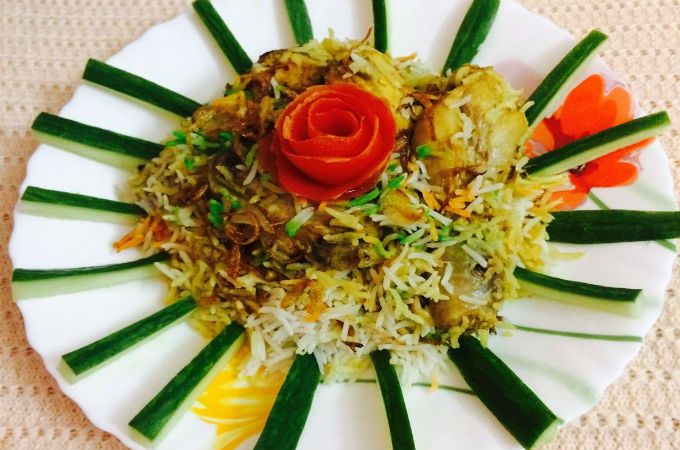 হায়দ্রাবাদী চিকেন বিরিয়ানি