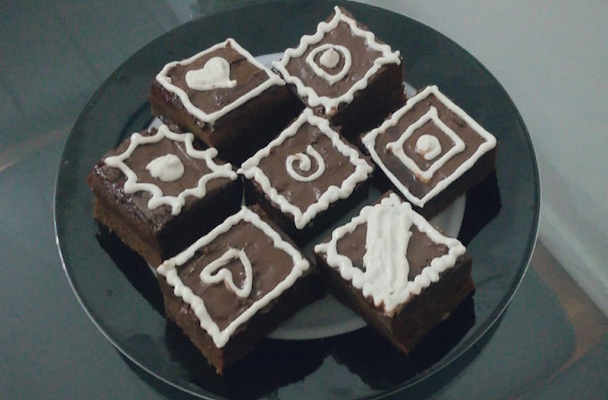 ব্রাউনি পুডিং