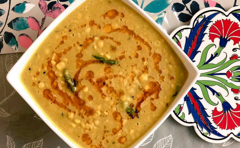 নারকেল দুধে বুটের ডাল