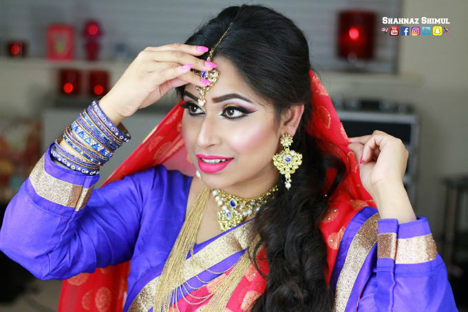 এশিয়ান ব্রাইডাল মেকাপ লুক