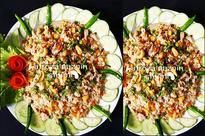 ভিন্ন স্বাদের চিড়ার পোলাউ