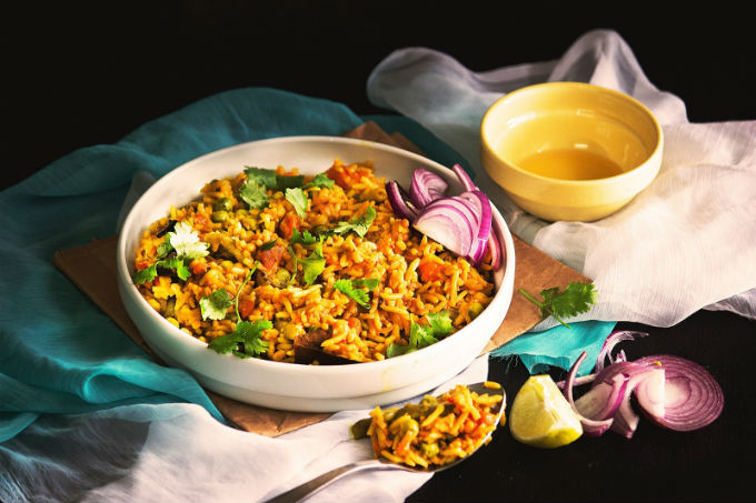 সবজির ভুনা খিচুড়ি