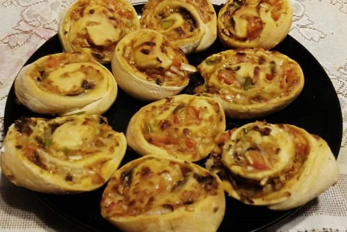 পিৎজা পিন হুইল