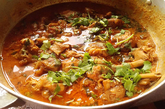 ধাবা স্টাইলে চিকেন কড়াই