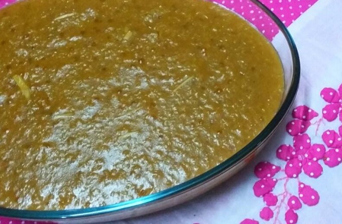 খেজুরগুড়ের পায়েস