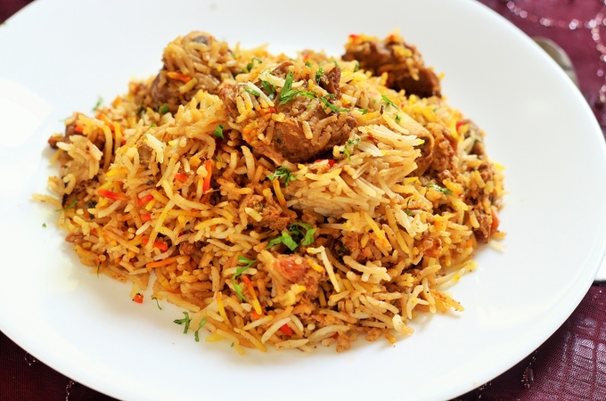 আফগানি পোলাও উইথ মাটন