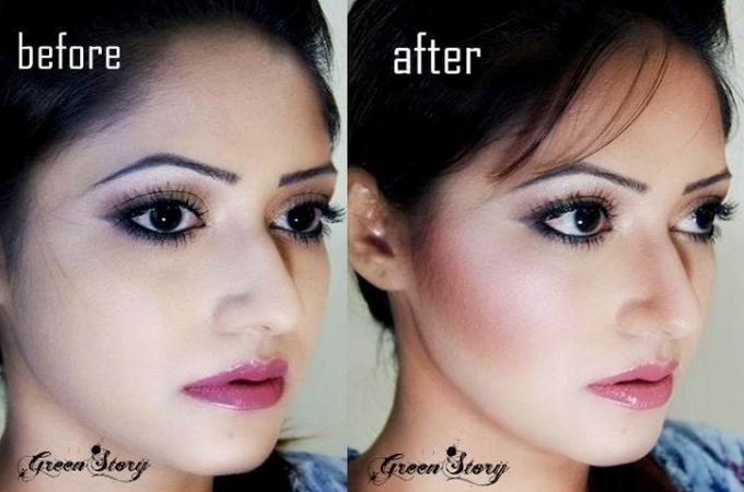 ফেস কন্টোর ও হাইলাইট টিউটোরিয়াল