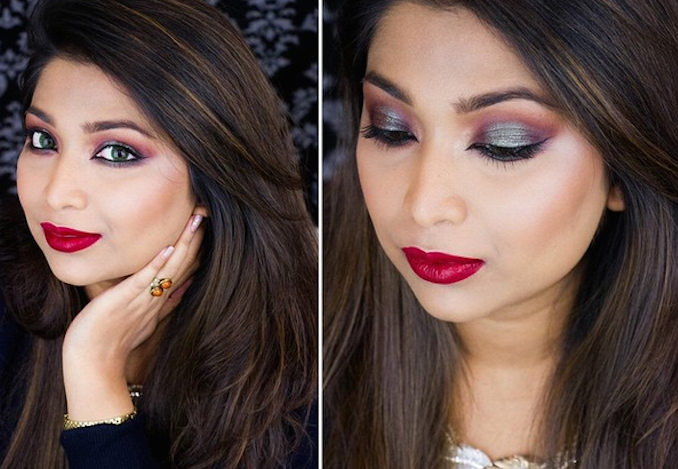 METALLIC EMERALD আই মেকআপ