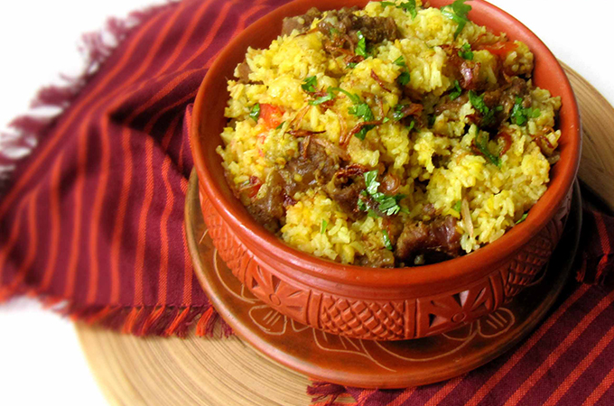 গরুর ভুনা খিচুড়ি
