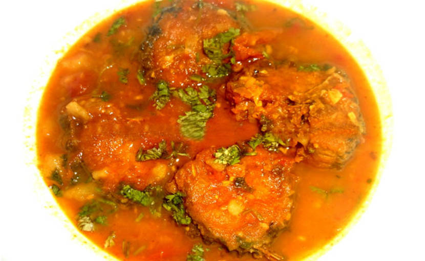 রুই মাছে আলুর ঘাটি