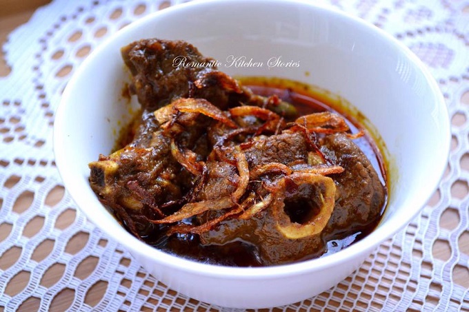 রাজেস্তানী মিট কারি লাল ম্যাস