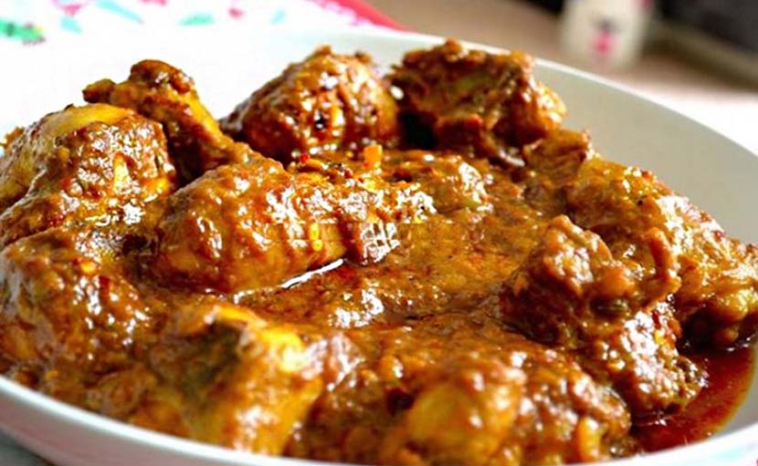 সরিষার তেলে মুরগি ভুনা