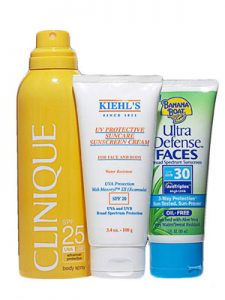 sunscreens clinique