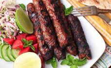 meat kima kathi kabab