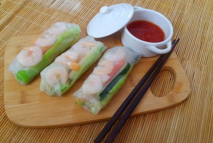 রাইস পেপার রোল