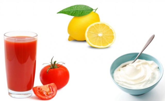 Yogurt-Lemon-and-Tomato-Juice