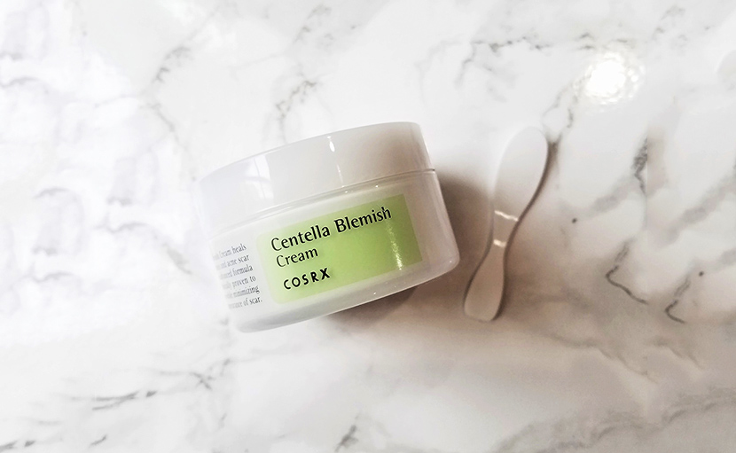 মুখে ব্রণ দূর করতে COSRX centella blemish cream - shajgoj