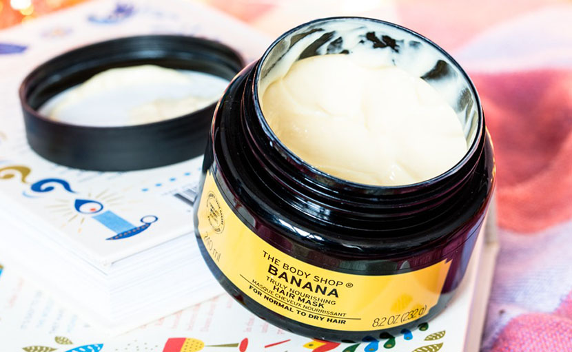 চুলের পুষ্টি জোগাতে সিলিকনমুক্ত The Body Shop Banana Truly Nourishing Hair Mask এর ছবি - shajgoj