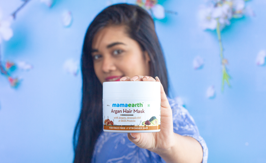 mamaearth argan hair mask